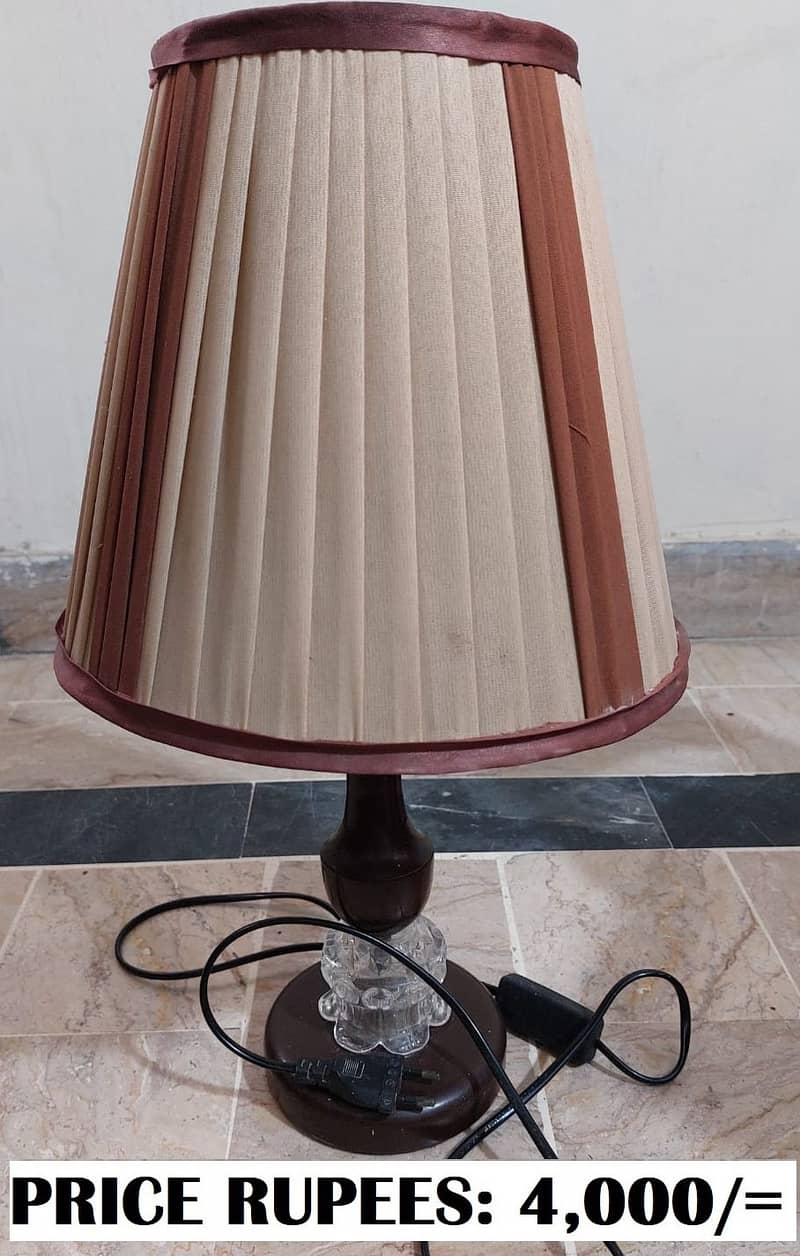 LAMPS (TABLE & HANGING) 1