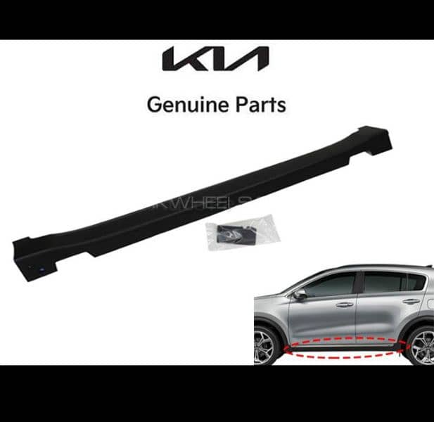 Kia Sportage Side Skirts 5