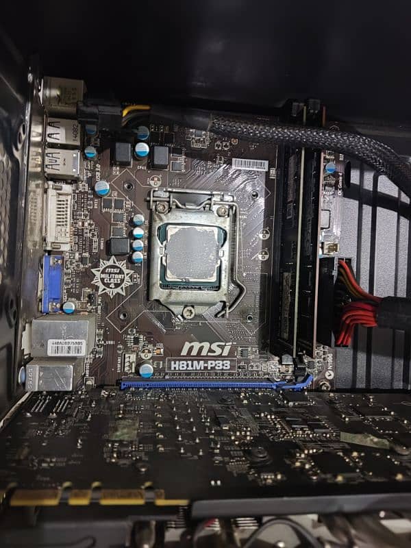 Msi h81m p33 + Xeon e3 1240 v3 (i7 4th gen) 0