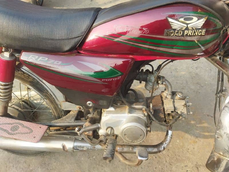 Road Prince 70cc 70 Bike urgent sale 5