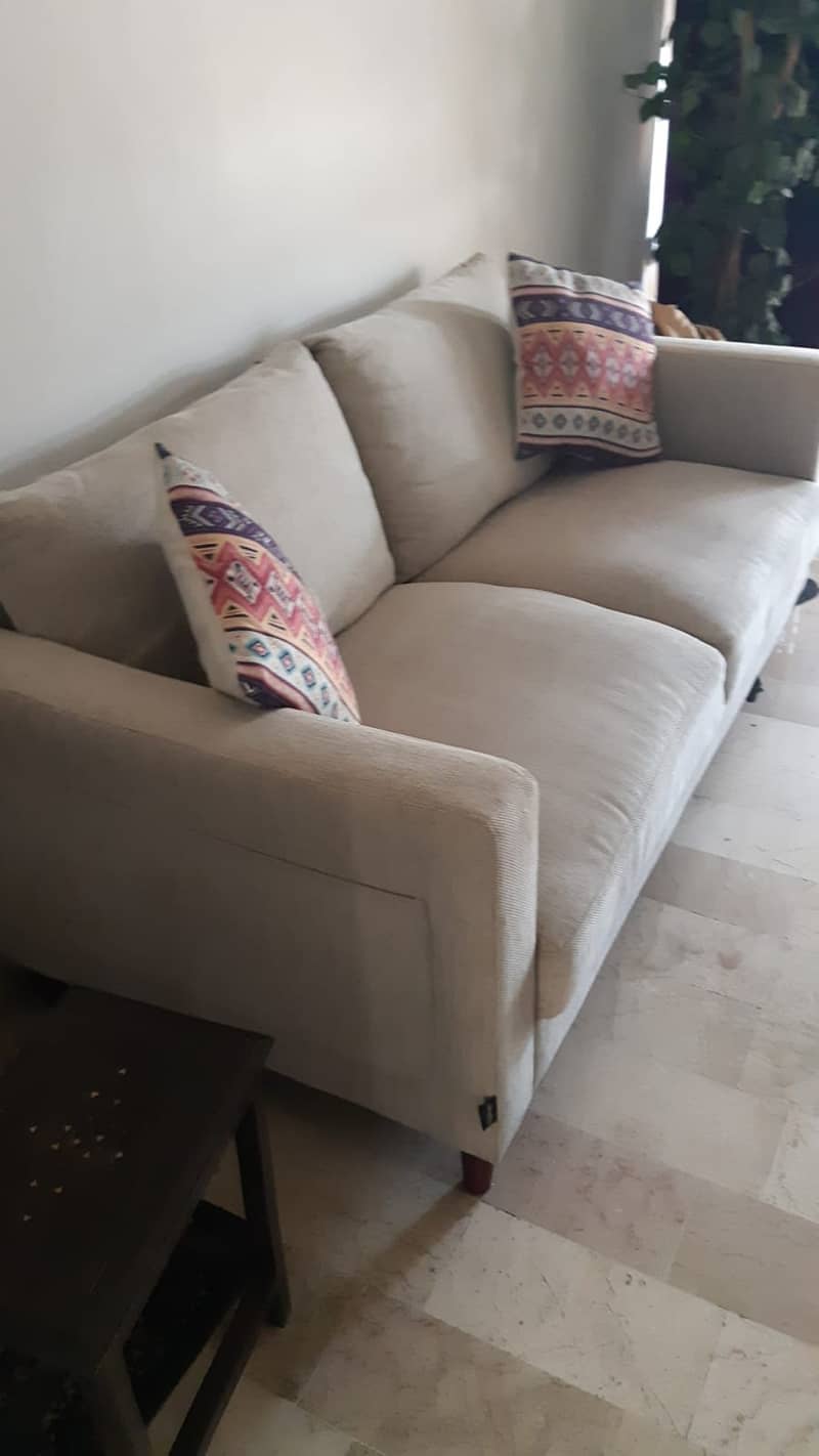 INTERWOOD SOFA SET/USED LIKE NEW 3