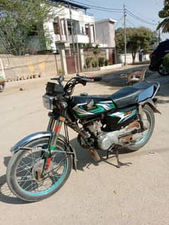 Honda cg 125 Karachi number model 2023 all ok