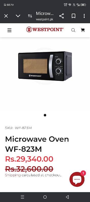 microwave oven 1