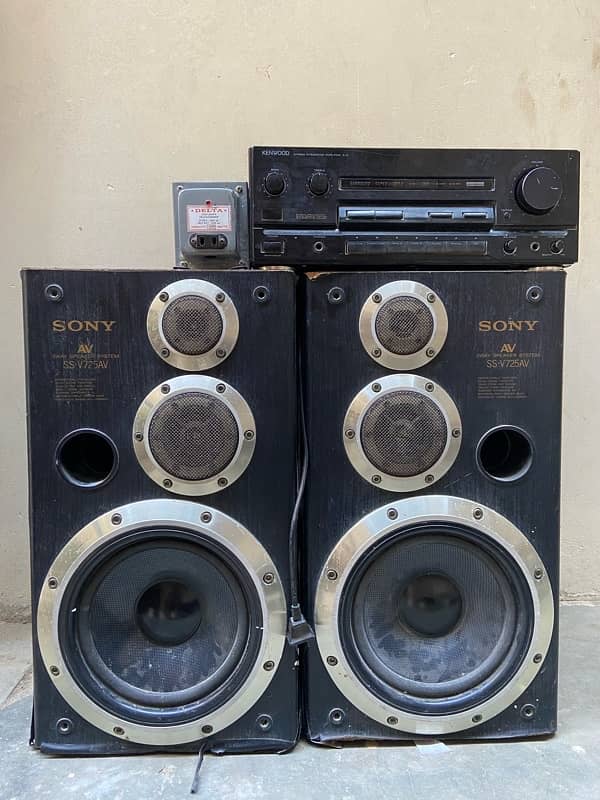 KENWOOD Amplifier A-3i Sony speaker 0