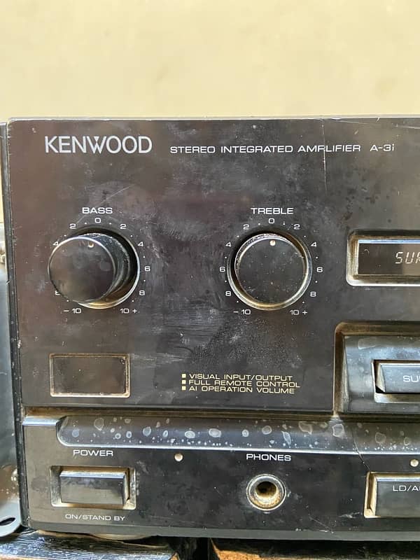 KENWOOD Amplifier A-3i Sony speaker 3