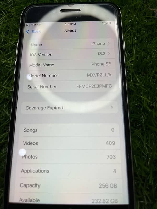 IPhone SE 256gb Factory unlock 85% 1