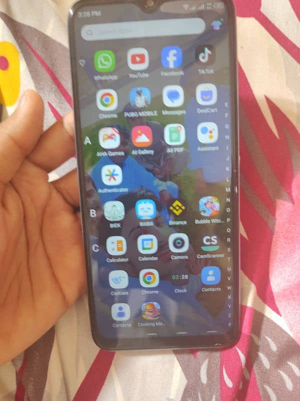 Infinix Hot 10s  6/128. With Back Cover And Front Protector 6