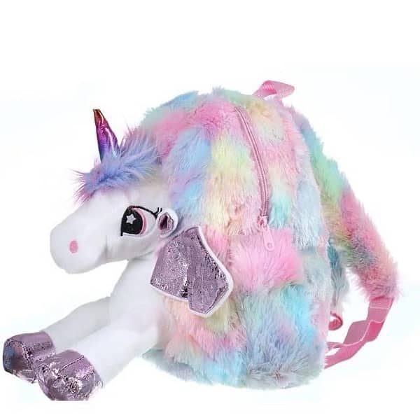 Girls Unicorn Backpack. 1