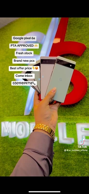 Google pixel 6pro,7pro,8,8pro | PTA APPROVED | 6/128 | STOCK | 4