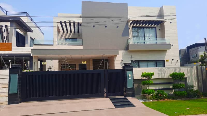 24 Marla Corner Ultra-Modern Design Most Beautiful Full Basment Bungalow in Dha Phase 4 0