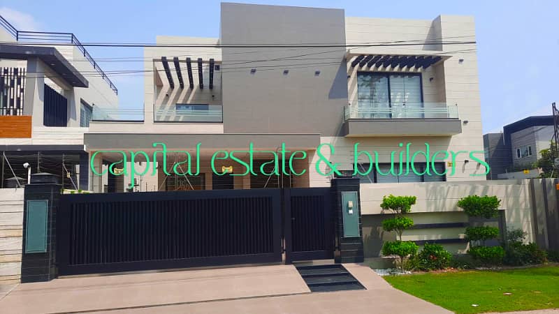 24 Marla Corner Ultra-Modern Design Most Beautiful Full Basment Bungalow in Dha Phase 4 36