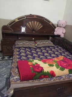 wooden bed for sale (only bed)