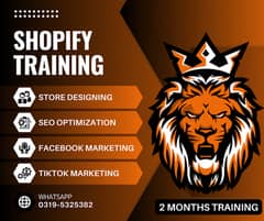 SHOPIFY ONLINE AND DOOR TO STEP TRAINING PLATFORM