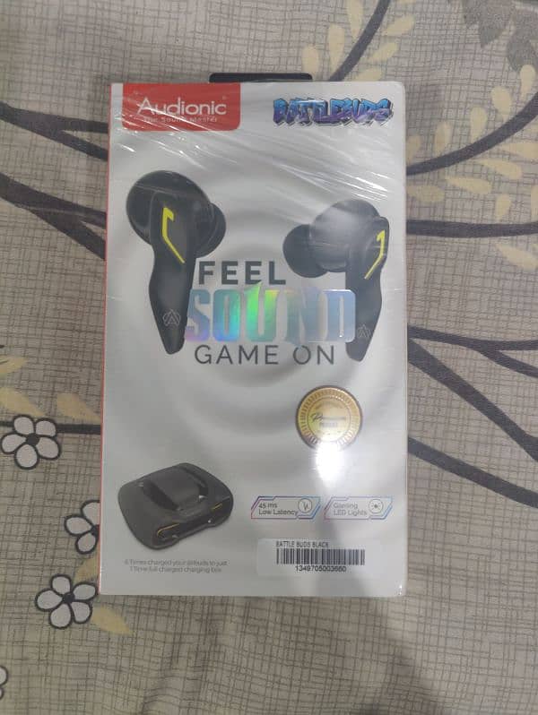 Audionic Earbuds BattleBuds, Just box open 1