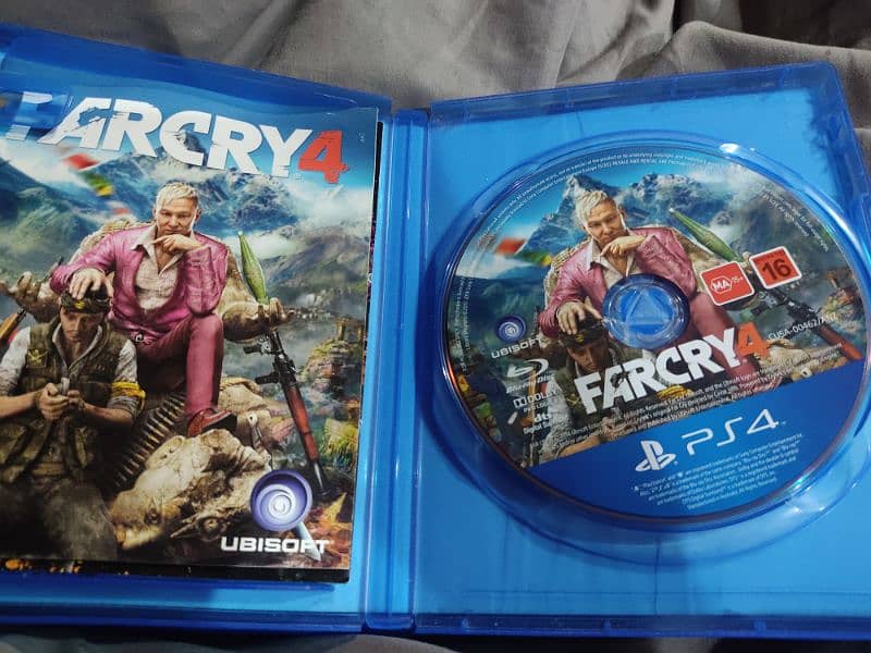 farcry4 limited edition cd for ps4. 2