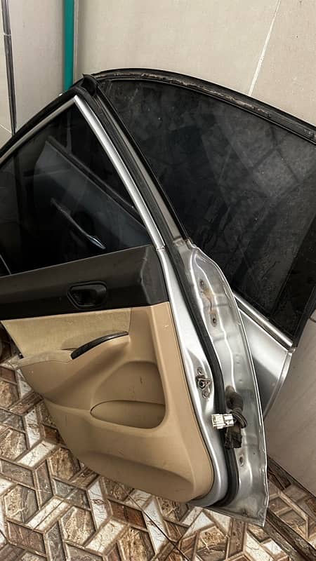 Honda Civic Reborn reare door complete silver 1