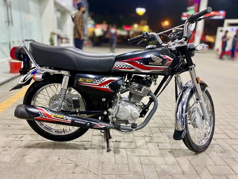 Honda CG 125 - 2024 Model (Black) | New Applied For 0