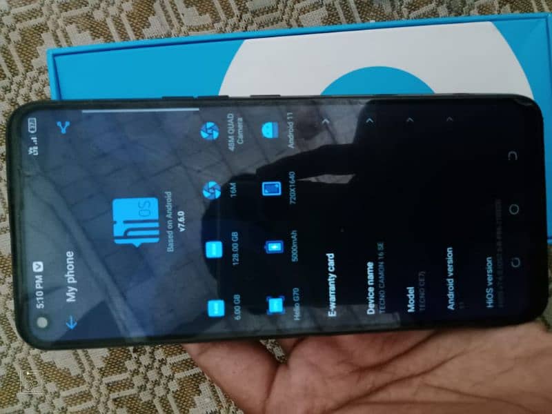 Tecno camon 16 for urgent sale 4