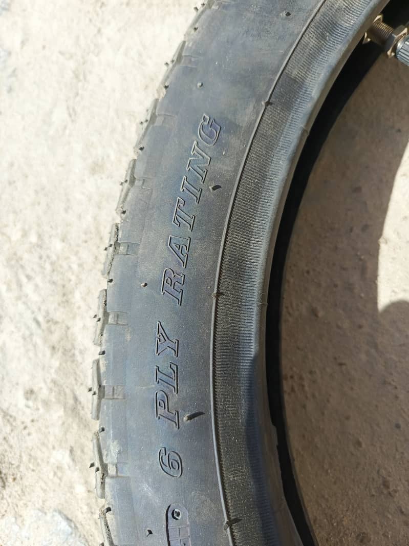 Suzuki 110 original tyre 1