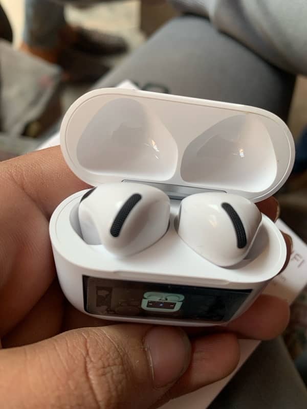 Airpods A10 PRO Digital Display ANC + ENC Bluetooth Wireless Ear buds 7