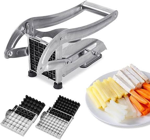 Potato Chipper Cutting Machine | Stainless Steel French Fries Cutter 2