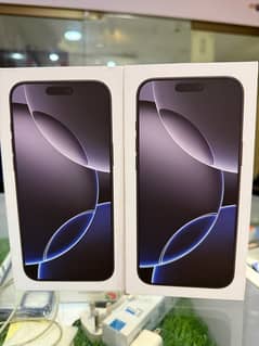 Iphone 16 Pro Max , 256 Gb lla Jv blk , Box packed