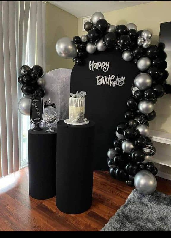 Birthday Balloon decorations Event planner Mayyo Mehndi Wedding 6