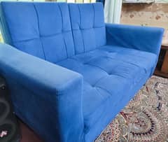 Five seater Sofa set blue color for Sale