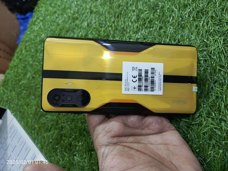 Redmi K40 Gaming phone  12/256 Attractive yellow color 2