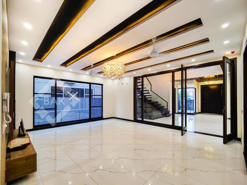 Original Pictures Corner One Kanal Full Basement Swimming Pool Plus Home Theatre Outclass Luxury Bungalow For Sale In DHA Phase 6 Lahore 9