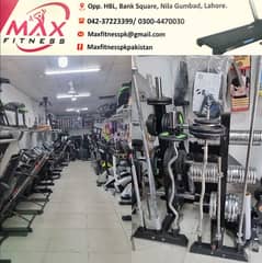 Treadmills\Ellipticals\Spin Bike\Rods\Dumbbells\Mats\All Available