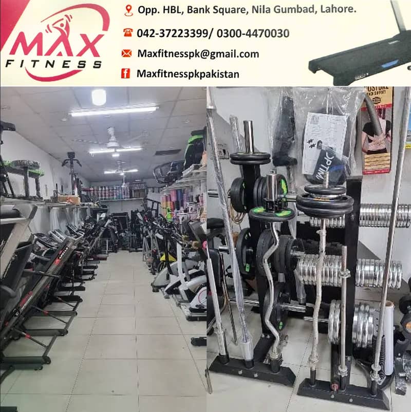 Treadmills\Ellipticals\Spin Bike\Rods\Dumbbells\Mats\All Available 0