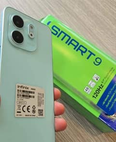 Infinix Smart 9 HD 4+4 ram 64 memory 10 be 10 condition