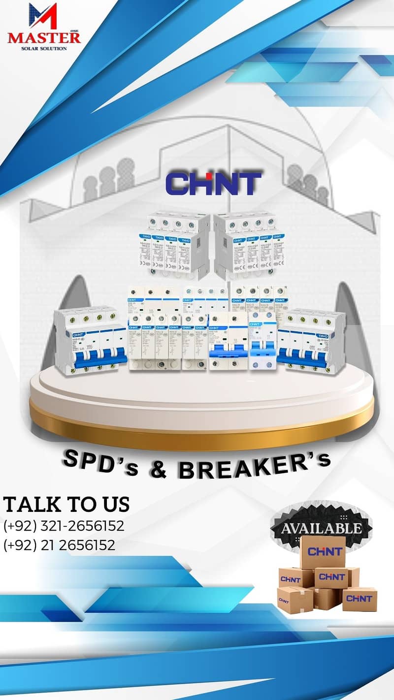 Chint AC DC Breaker | Chint SPD AC DC 0