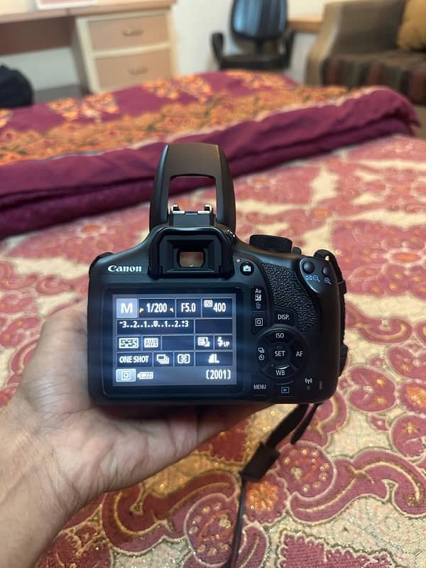 Canon 1300D With Kit lens, Accessories and Bag 4