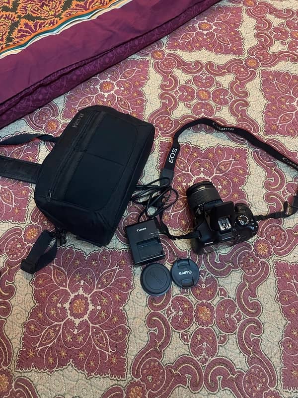 Canon 1300D With Kit lens, Accessories and Bag 9