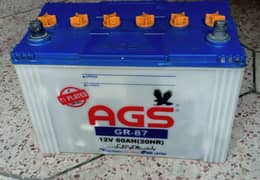 Used Honda AGS Battery Two 02 No AGS GR-87 12V 60AH 11 Plates