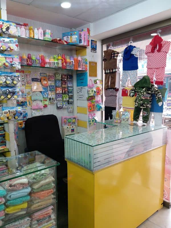 Running KiDS Garments shop for sale 1