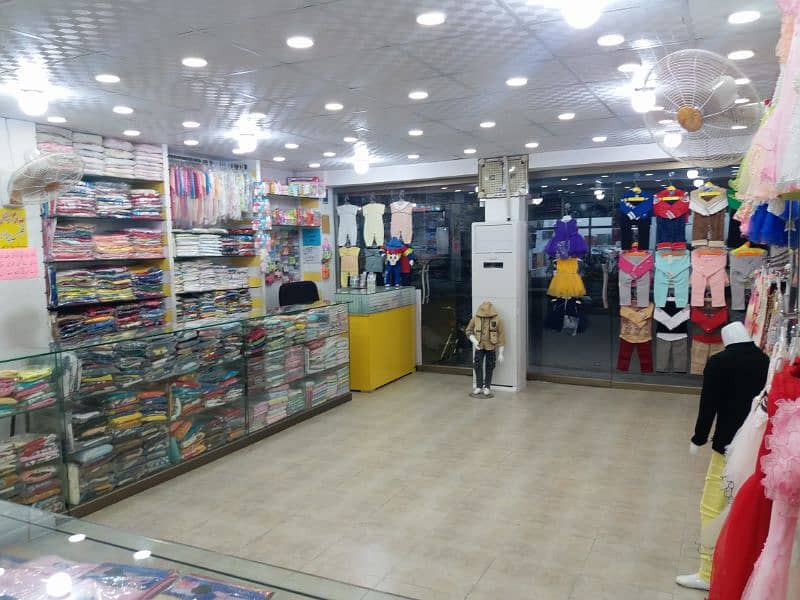 Running KiDS Garments shop for sale 2