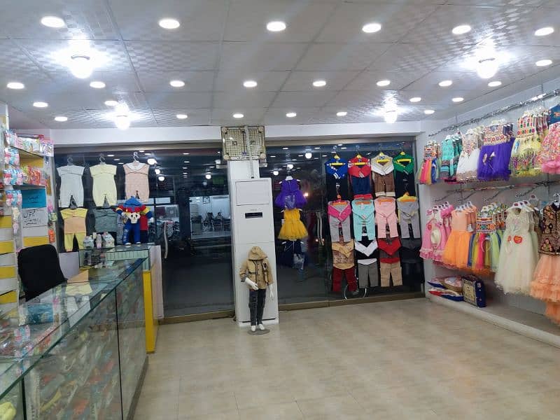 Running KiDS Garments shop for sale 3