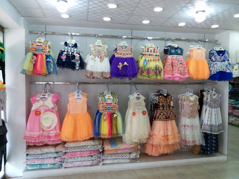 Running KiDS Garments shop for sale 8