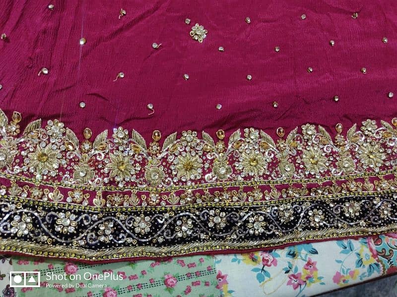 Bridal lehnga  good condition just 1 time used and 1 party wear suit 4