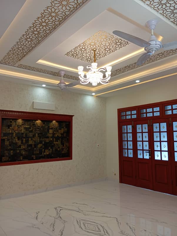 Brand new, 30x60, Ground PortionFor Rent with 2 bedrooms in G-13, Islamabad. 1