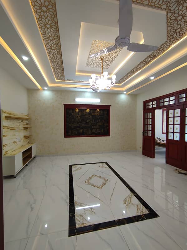 Brand new, 30x60, Ground PortionFor Rent with 2 bedrooms in G-13, Islamabad. 12