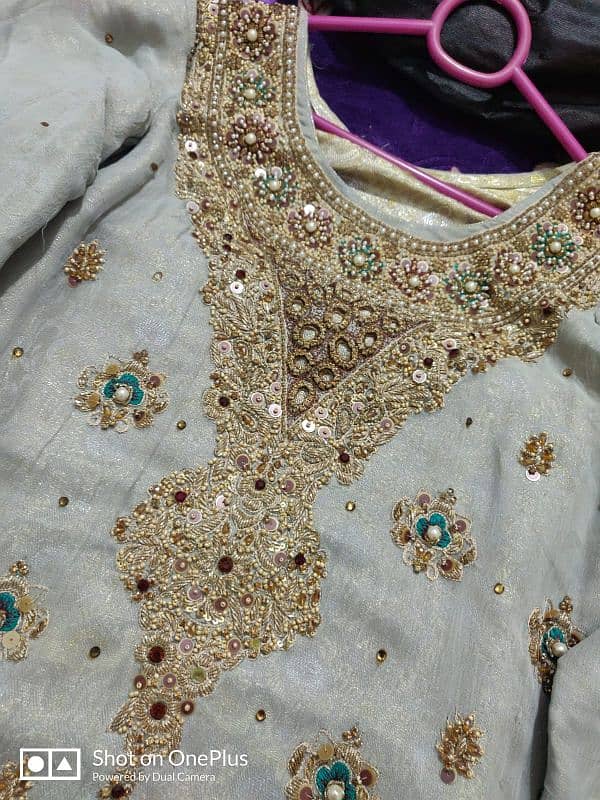 Bridal lehnga  good condition just 1 time used and 1 party wear suit 17