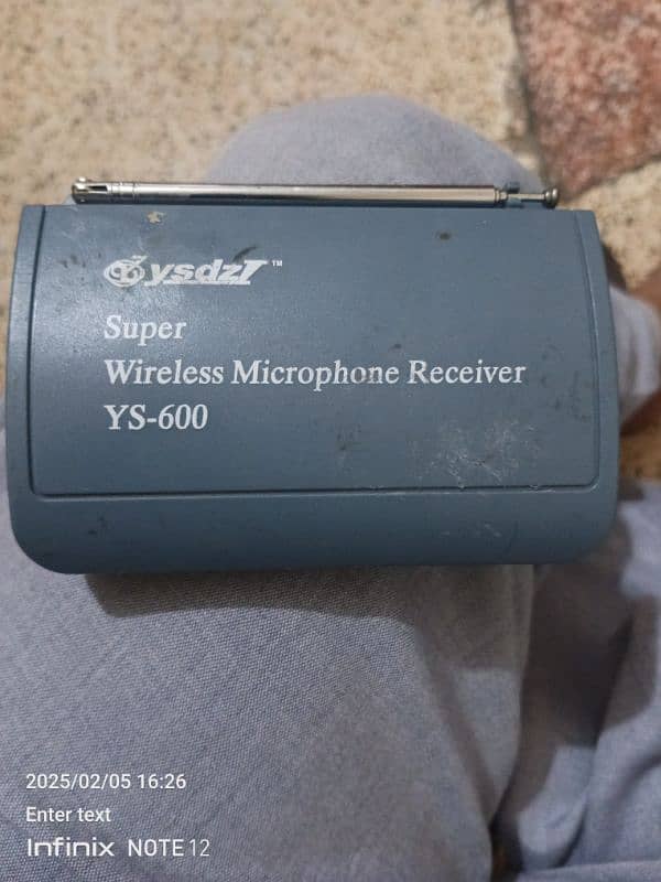 super wireless microphone receiver 0