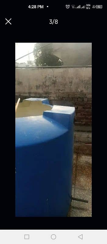 WATER TANK DURA 300 GALLONS 6