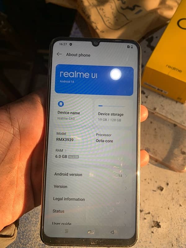 Realme C63 10