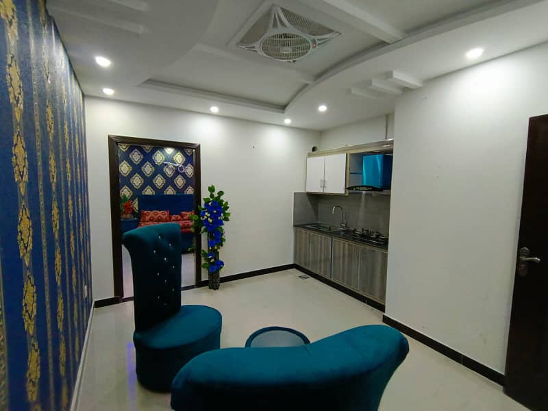 1 bed furnished flat available per day rent 2