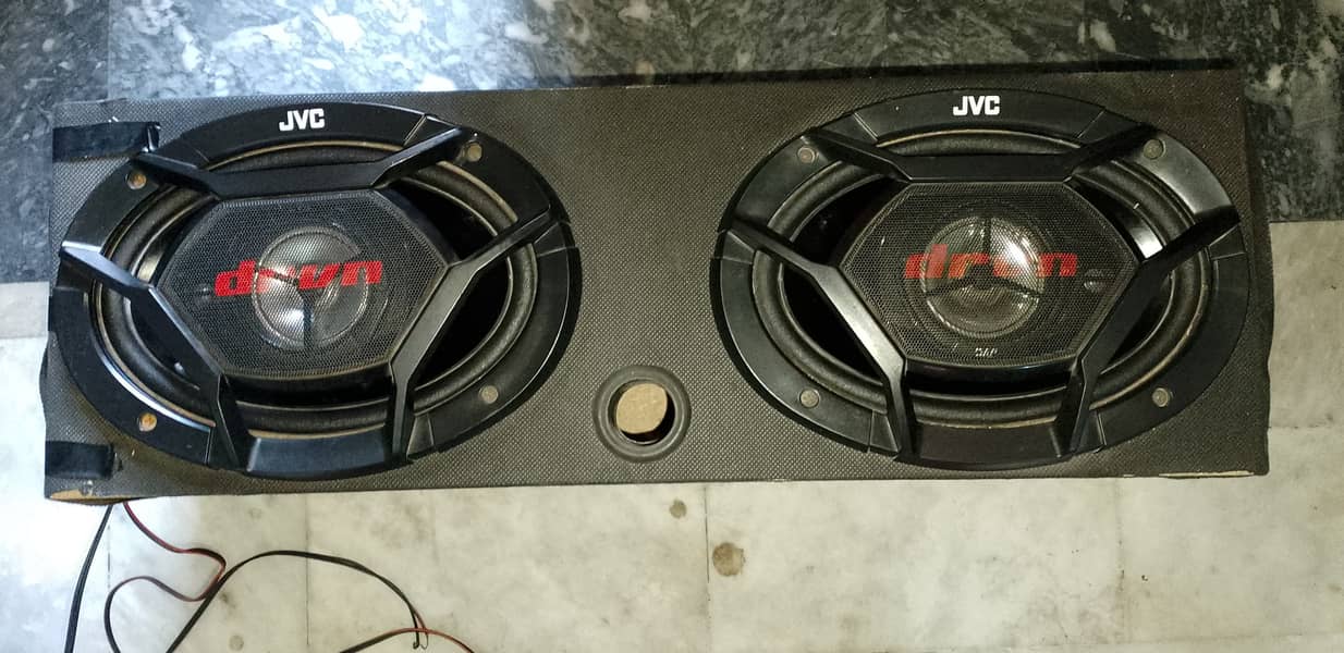 Gathers Honda N WGN Stock LCD with Frame Speakers and Basstube box 1ft 3